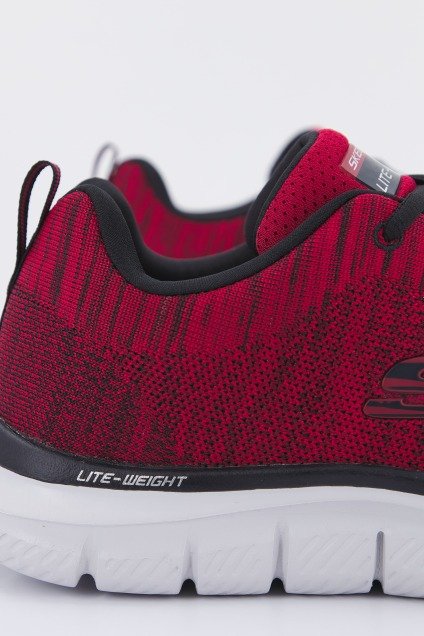 SKECHERS TRACK FRONT RUNNER en color ROJO (4)