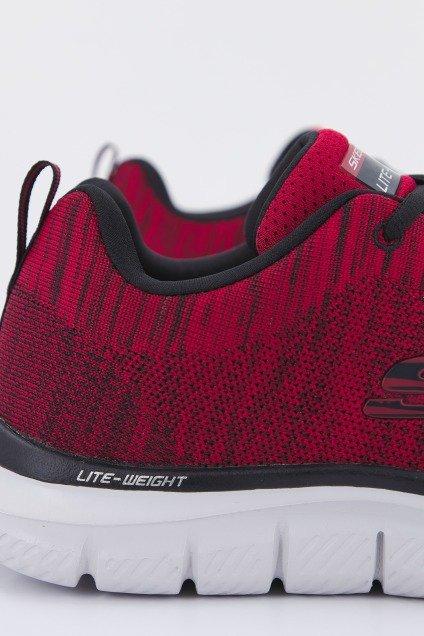 SKECHERS TRACK FRONT RUNNER en color ROJO (4)