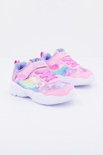 SKECHERS UNICORN STORM en color ROSA (2)