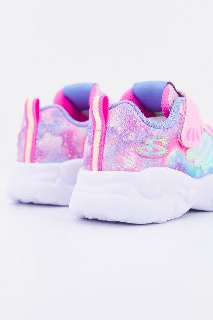 SKECHERS UNICORN STORM en color ROSA (3)