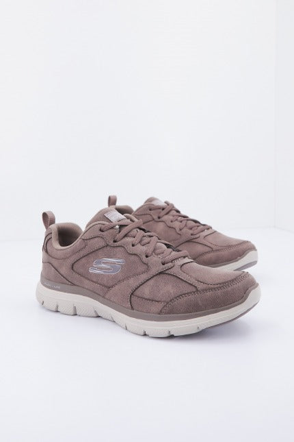 SKECHERS FLEX APPEAL . VITAL STEP en color MARRON (1)