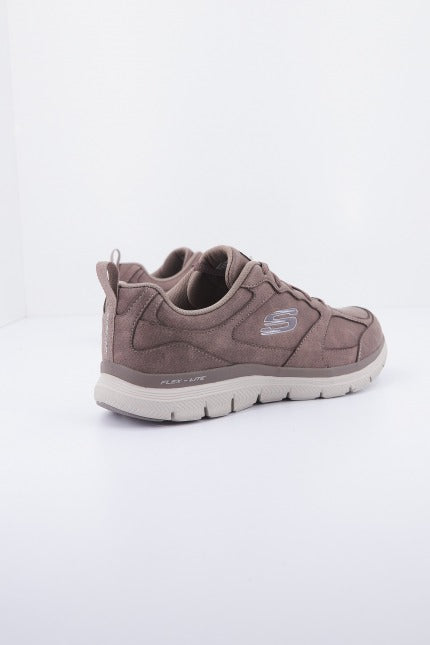 SKECHERS FLEX APPEAL . VITAL STEP en color MARRON (3)