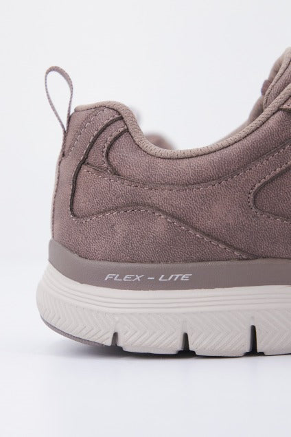 SKECHERS FLEX APPEAL . VITAL STEP en color MARRON (4)