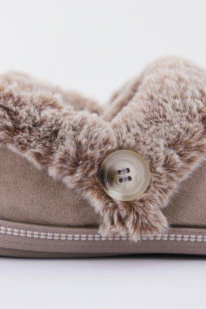 SKECHERS COZY CAMPFIRE FRESH TOAST en color MARRON (4)