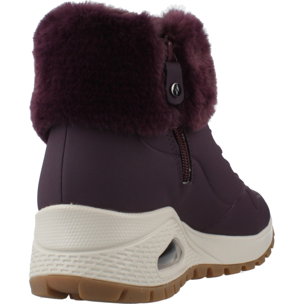 SKECHERS UNO RUGGED FALL AIR en color BURDEOS (3)
