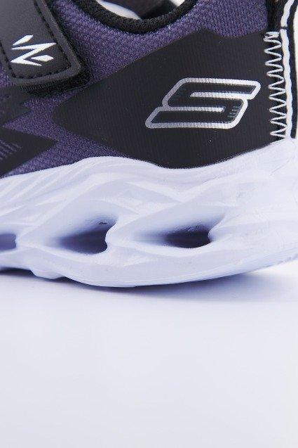 SKECHERS VORTEX-FLASH ZORENT en color NEGRO (4)