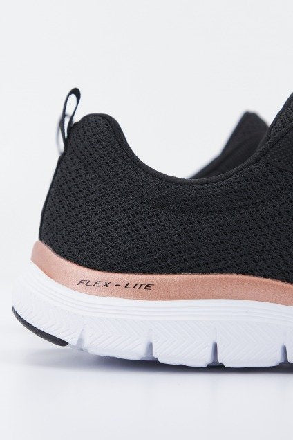 SKECHERS FLEX APPEAL . BRILLIANT V en color NEGRO (4)