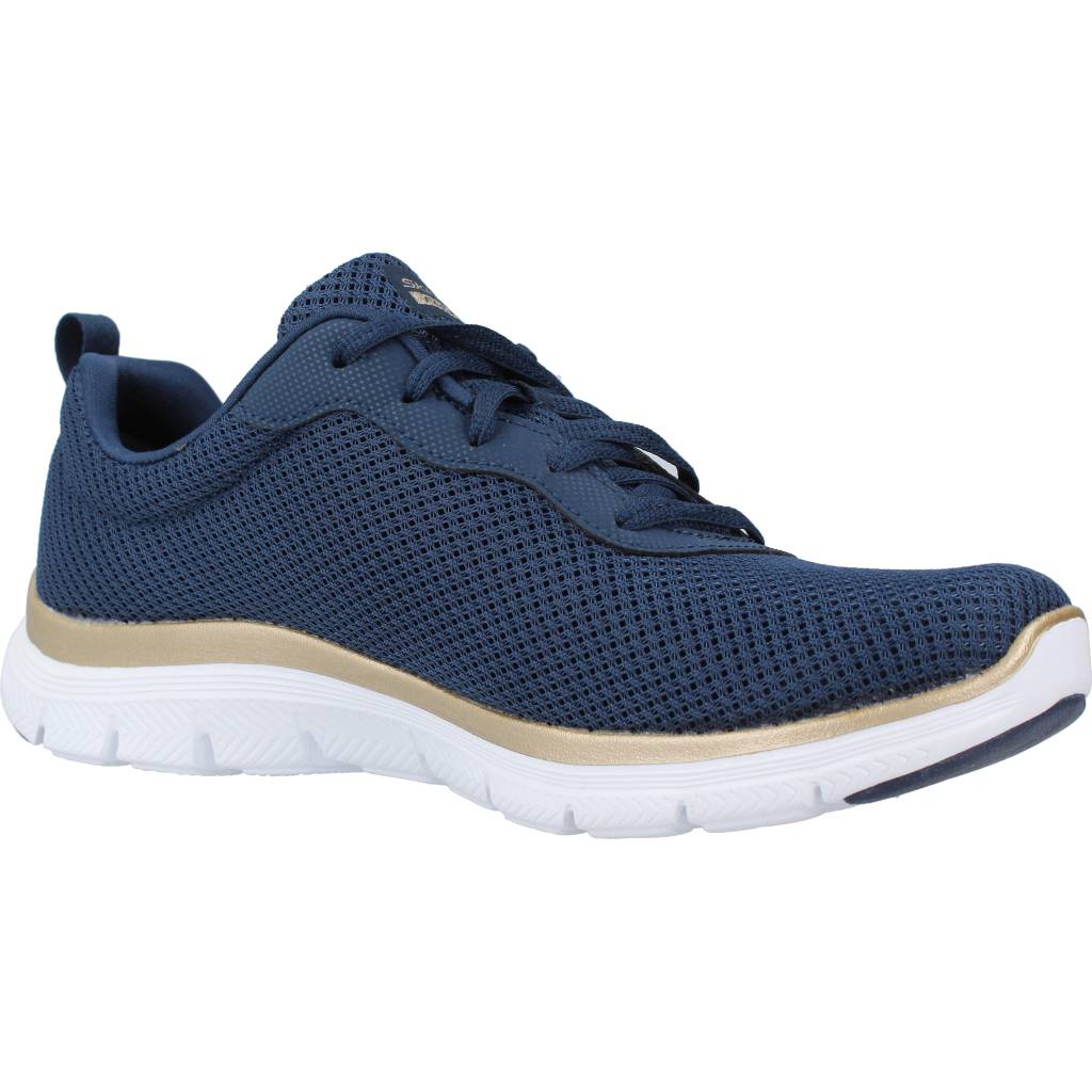 SKECHERS FLEX APPEAL . BRILLIANT V en color AZUL (5)