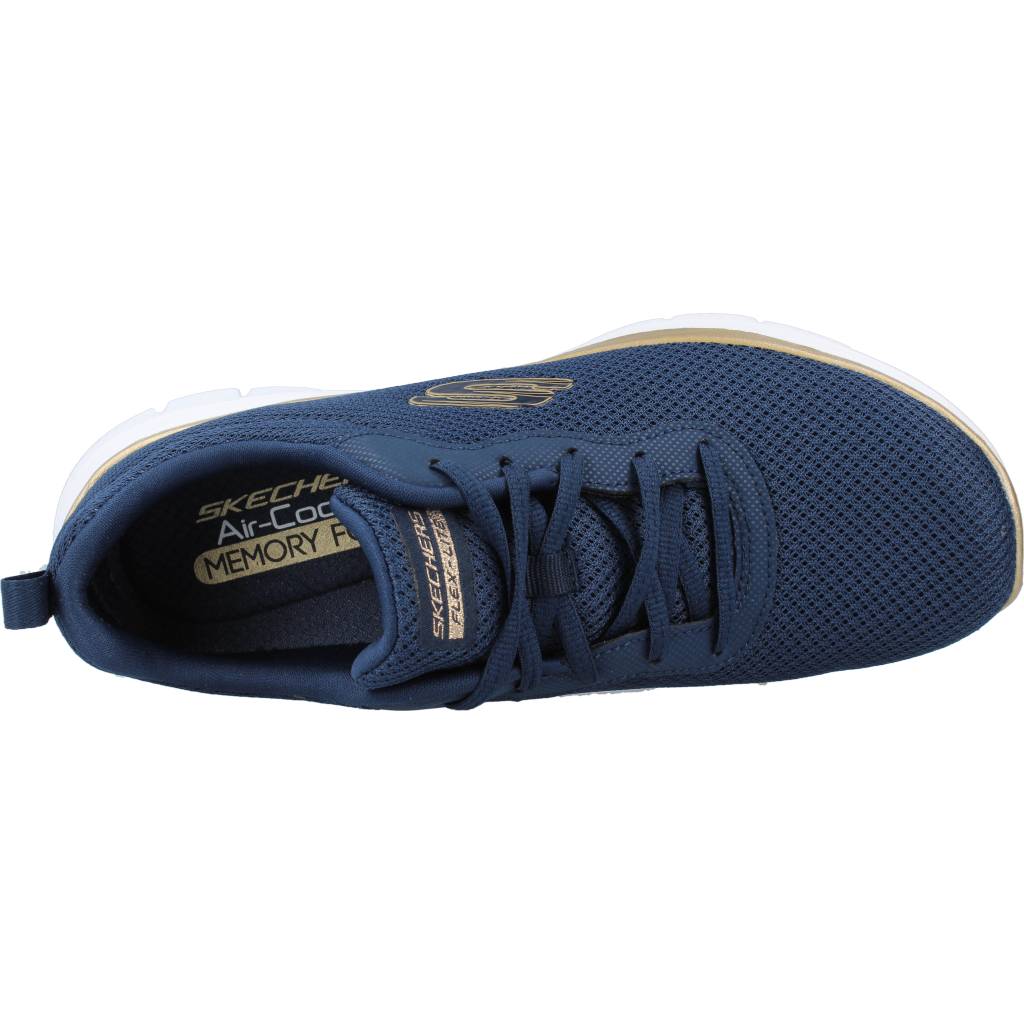 SKECHERS FLEX APPEAL . BRILLIANT V en color AZUL (7)