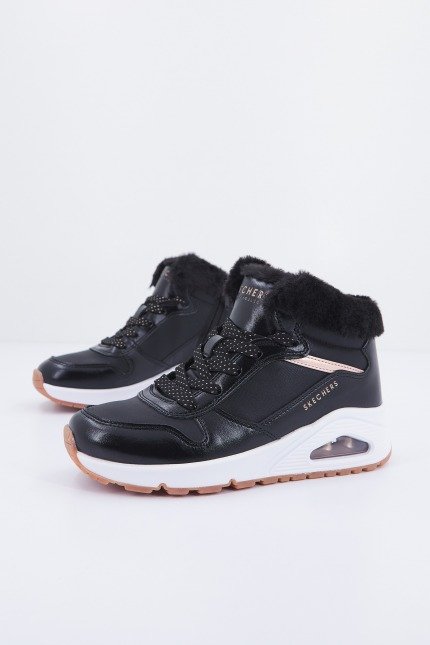 SKECHERS UNO COZY ON AIR en color NEGRO (1)