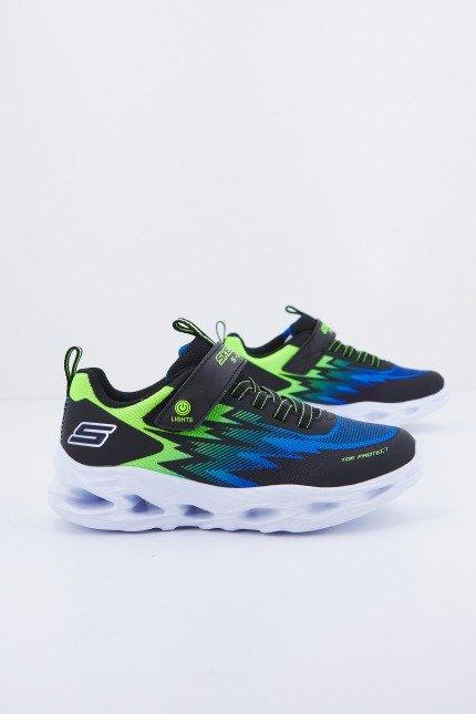 SKECHERS VORTEX-FLASH ZORENT en color NEGRO (2)