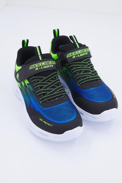 SKECHERS VORTEX-FLASH ZORENT en color NEGRO (3)