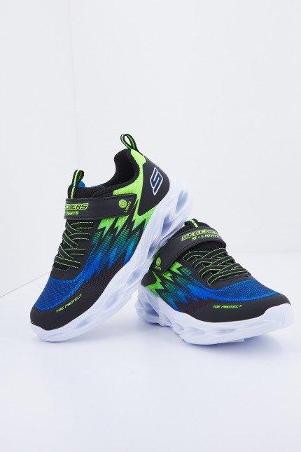 SKECHERS VORTEX-FLASH ZORENT en color NEGRO (4)
