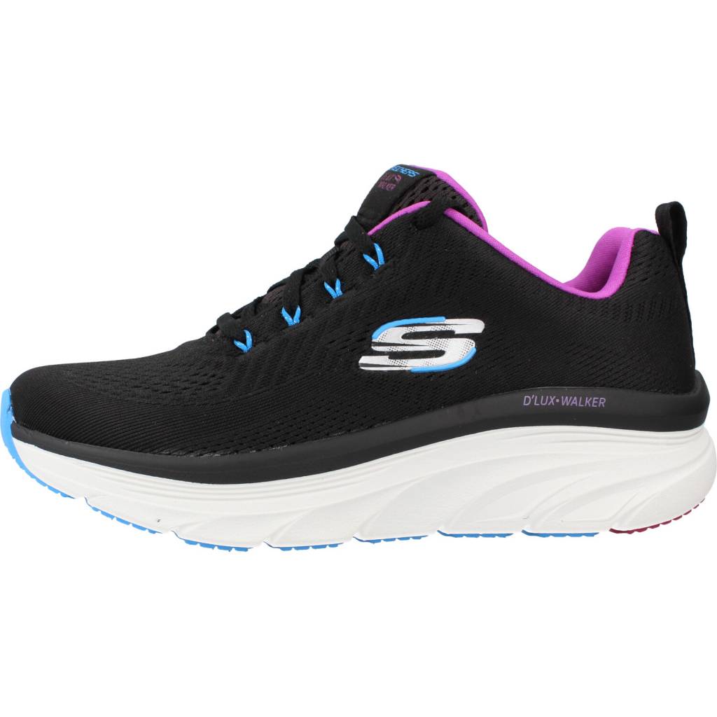 SKECHERS D'LUX WALKER FRESH FINESSE en color NEGRO (2)