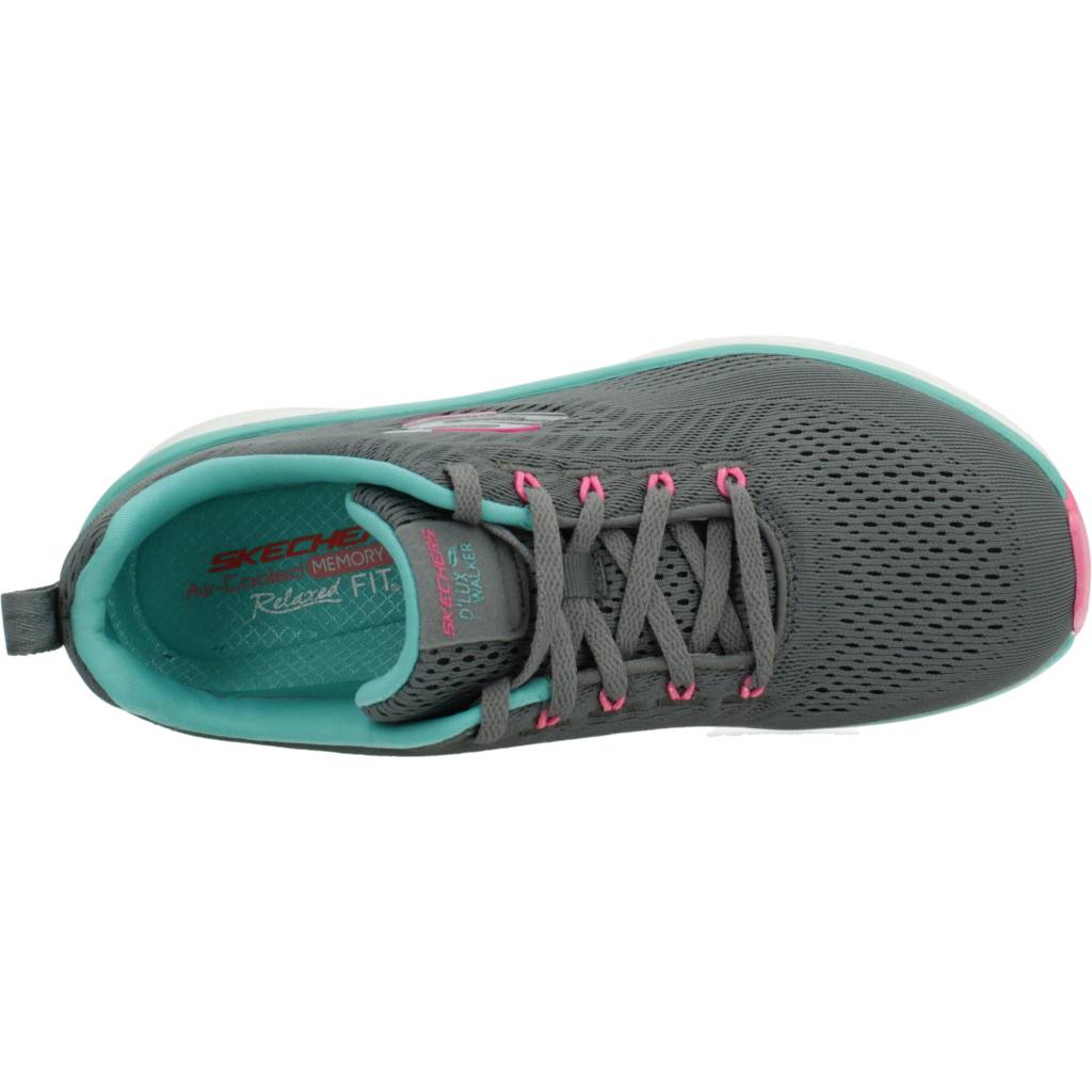 SKECHERS D'LUX WALKER FRESH FINESSE en color GRIS (7)