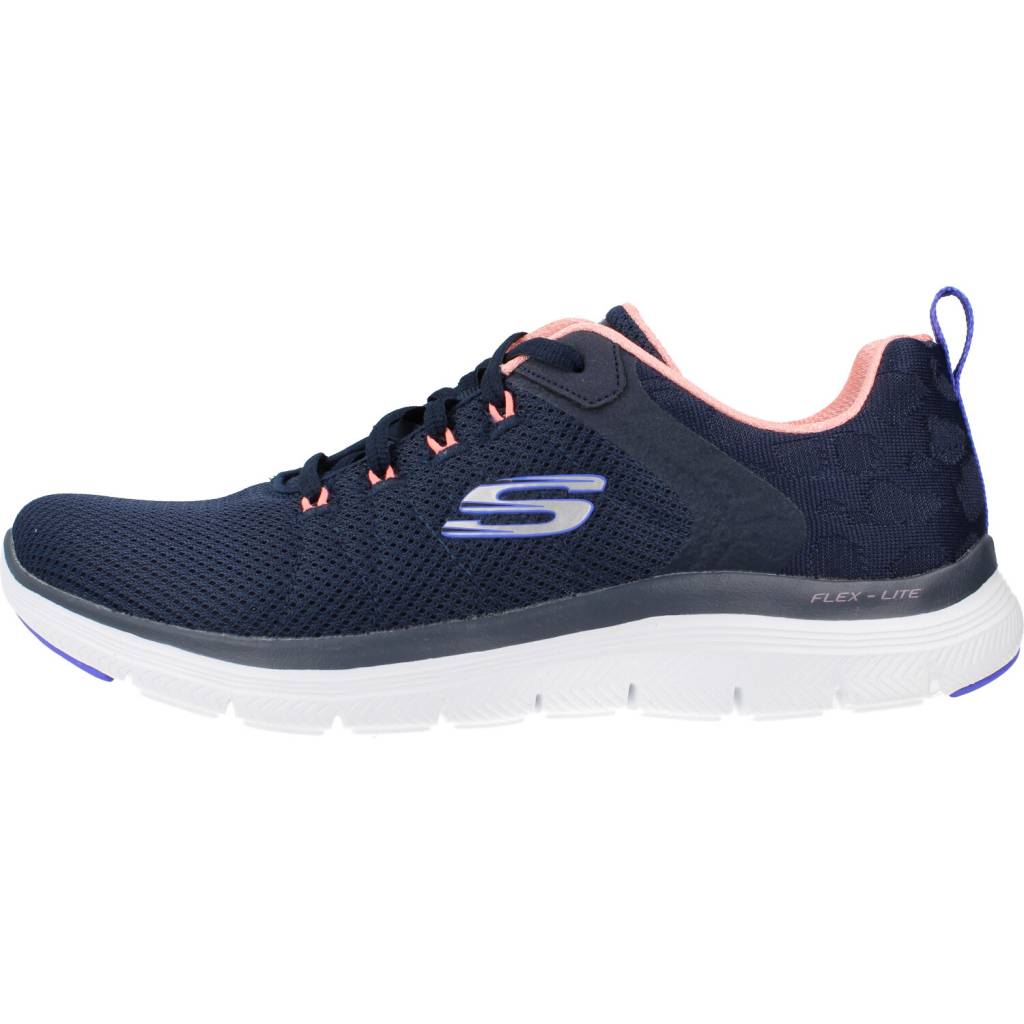 SKECHERS FLEX APPEAL . ELEGANT WAY en color AZUL (2)