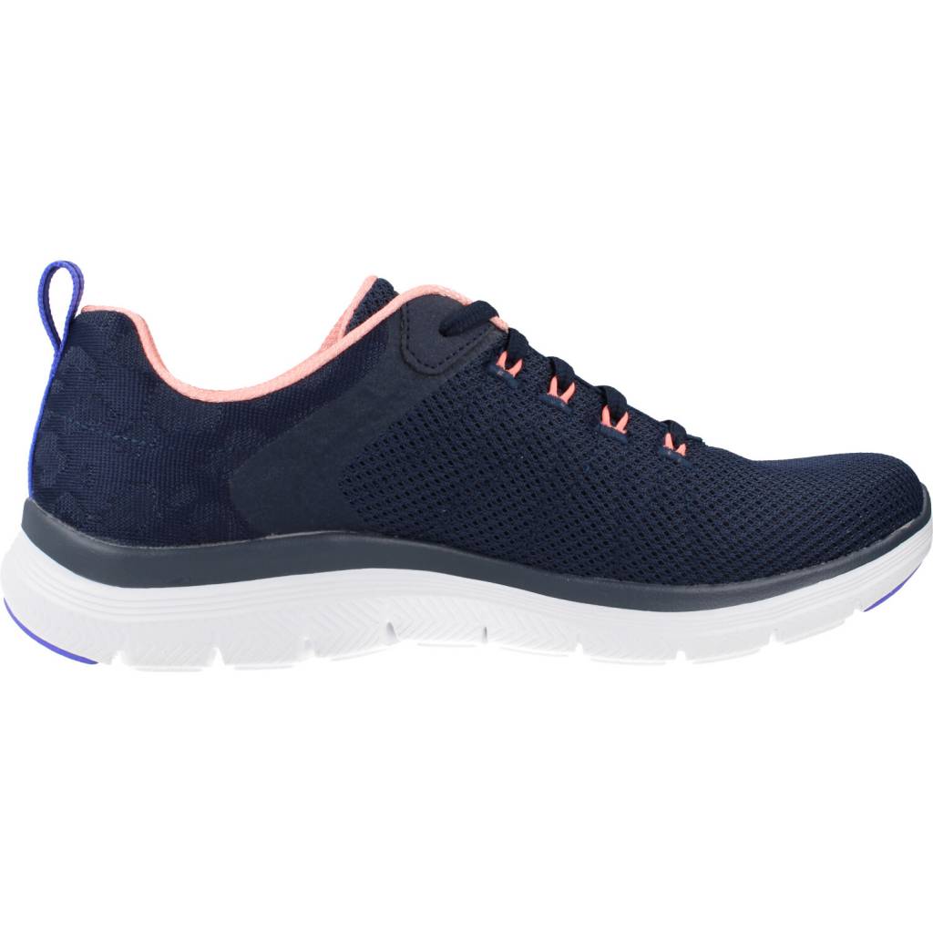 SKECHERS FLEX APPEAL . ELEGANT WAY en color AZUL (4)