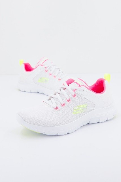 SKECHERS FLEX APPEAL . ELEGANT WAY en color BLANCO (2)