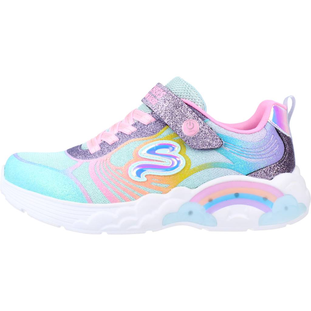 SKECHERS RAINBOW RACER-NOVA BLITZ en color AZUL (2)