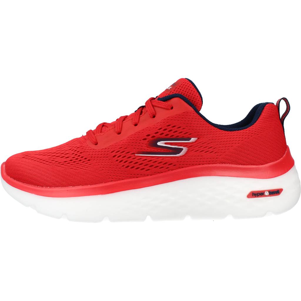 SKECHERS GO WALK HYPER BURST en color ROJO (2)