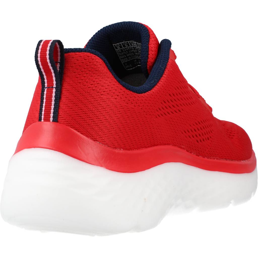 SKECHERS GO WALK HYPER BURST en color ROJO (3)