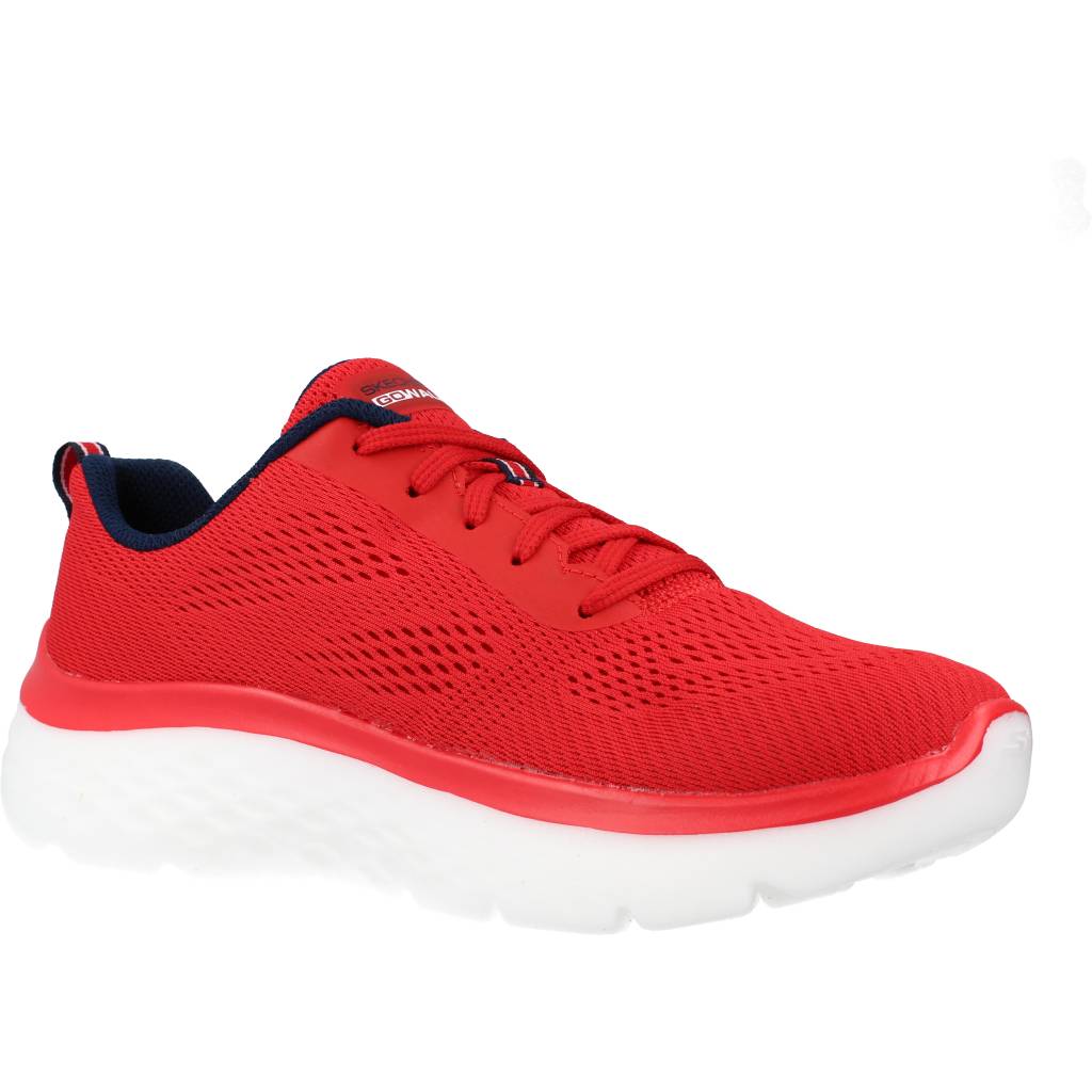SKECHERS GO WALK HYPER BURST en color ROJO (5)