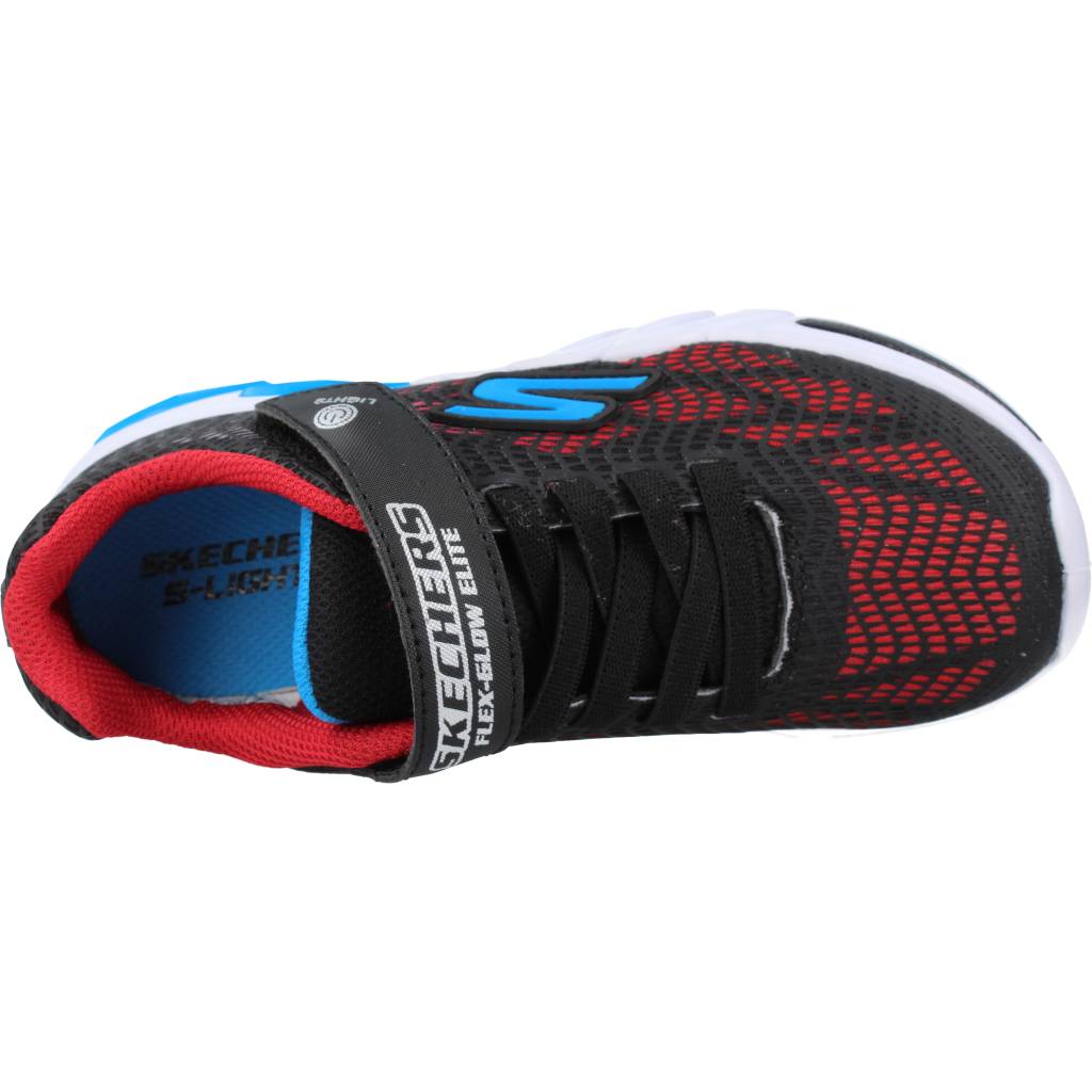 SKECHERS FLEX-GLOW ELITE - VORLO en color NEGRO (7)