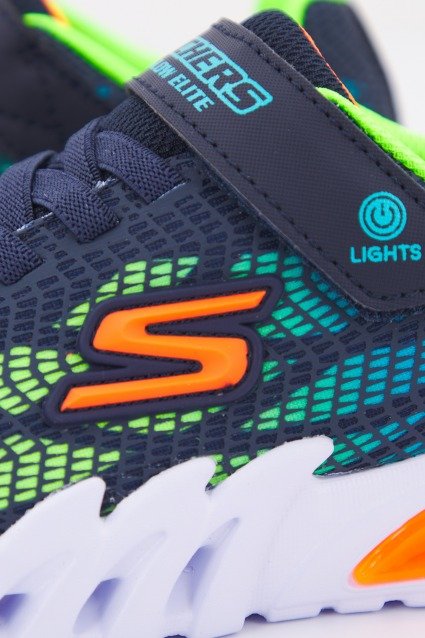 SKECHERS FLEX-GLOW ELITE - VORLO en color AZUL (4)