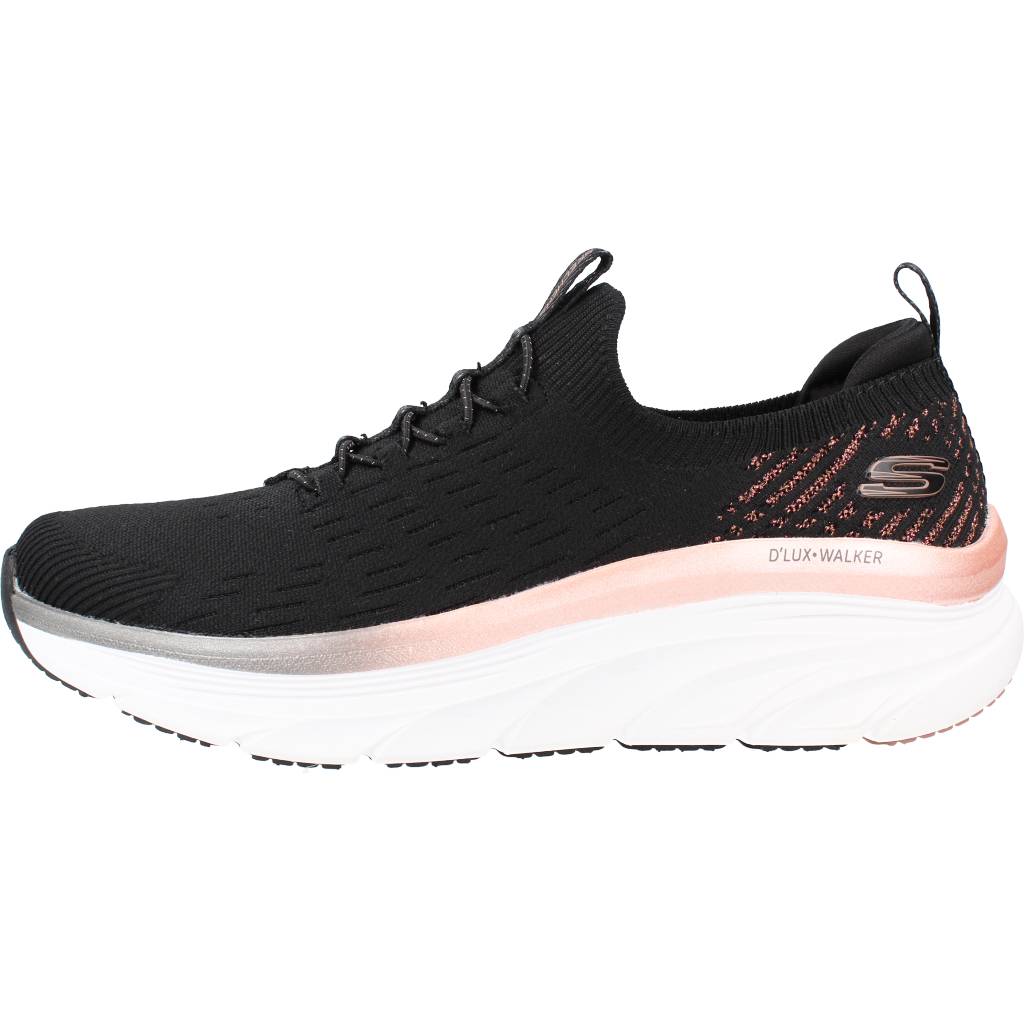 SKECHERS D'LUX WALKER LET IT GLOW en color NEGRO (2)