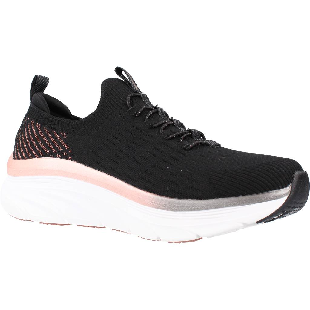 SKECHERS D'LUX WALKER LET IT GLOW en color NEGRO (5)