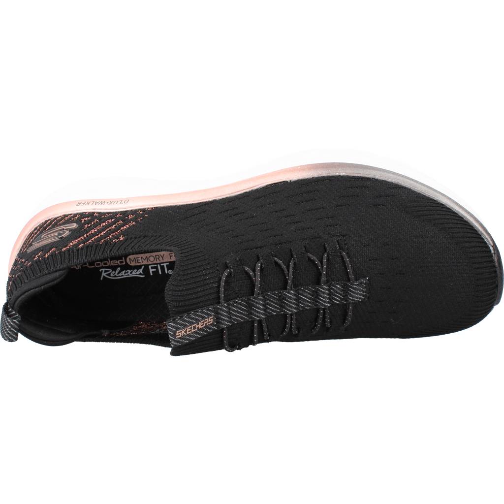 SKECHERS D'LUX WALKER LET IT GLOW en color NEGRO (7)