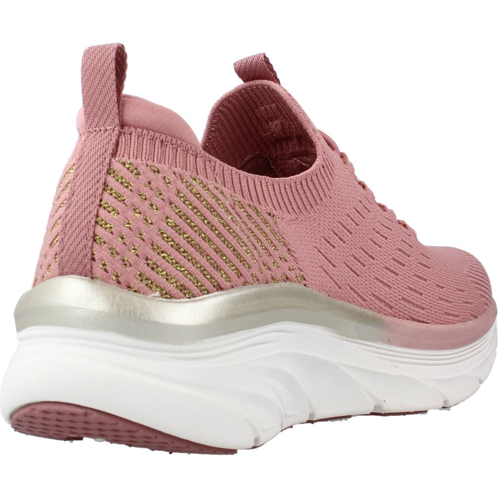 SKECHERS D'LUX WALKER LET IT GLOW en color ROSA (3)