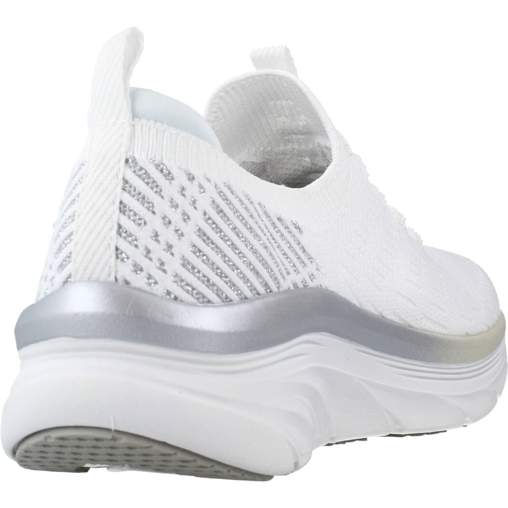 SKECHERS D'LUX WALKER LET IT GLOW en color BLANCO (3)