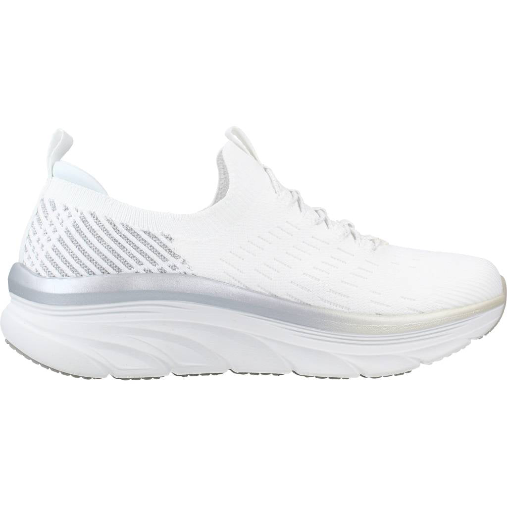 SKECHERS D'LUX WALKER LET IT GLOW en color BLANCO (4)