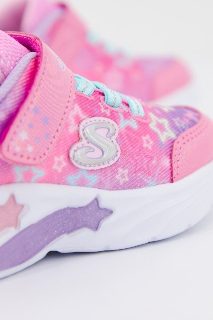 SKECHERS STAR SPARKS en color ROSA (4)