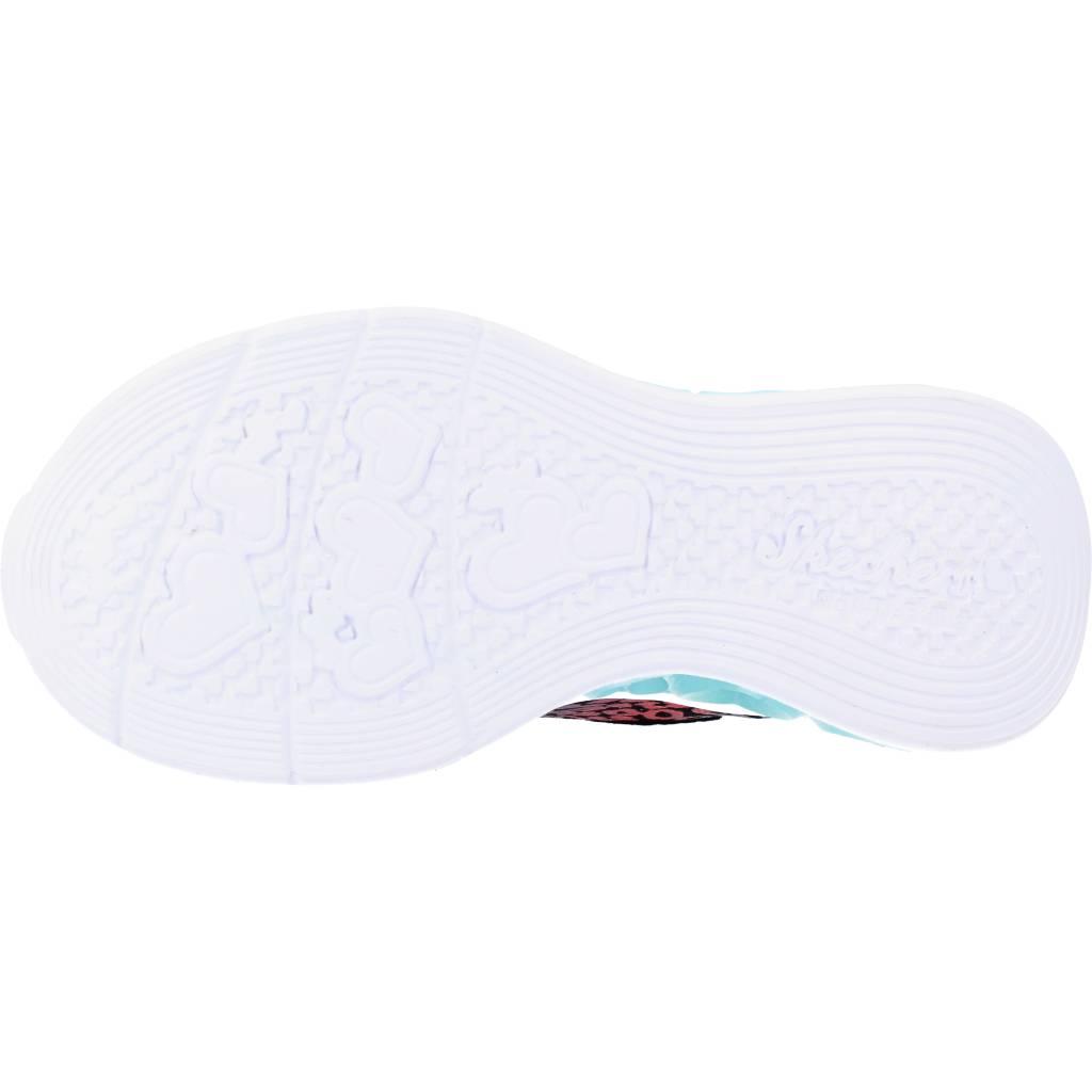 SKECHERS FLUTTER HEART LIGHTS-LOVES en color NEGRO (6)