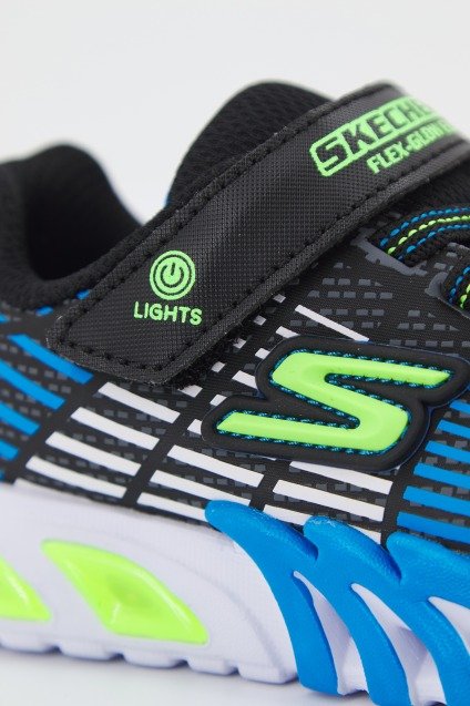 SKECHERS FLEX-GLOW ELITE en color NEGRO (4)