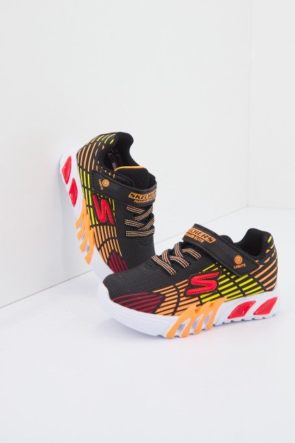 SKECHERS FLEX-GLOW ELITE en color NEGRO (3)