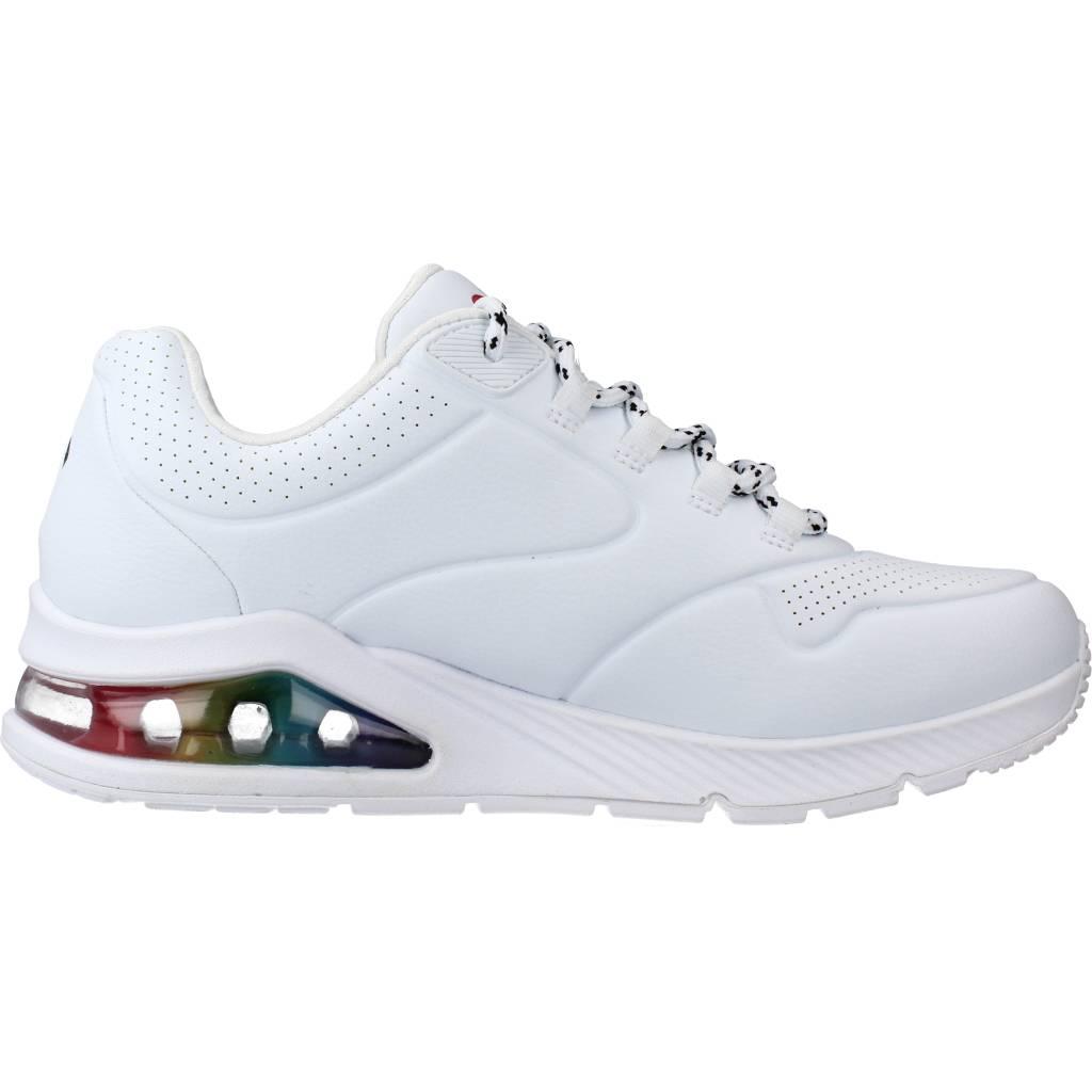 SKECHERS UNO - FLOATING LOVE en color BLANCO (4)