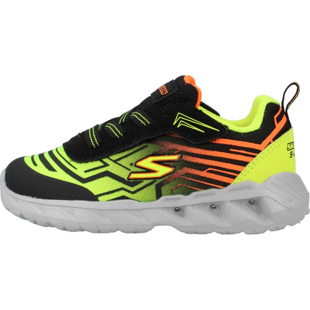 SKECHERS MAGNA-LIGHTS en color NEGRO (2)