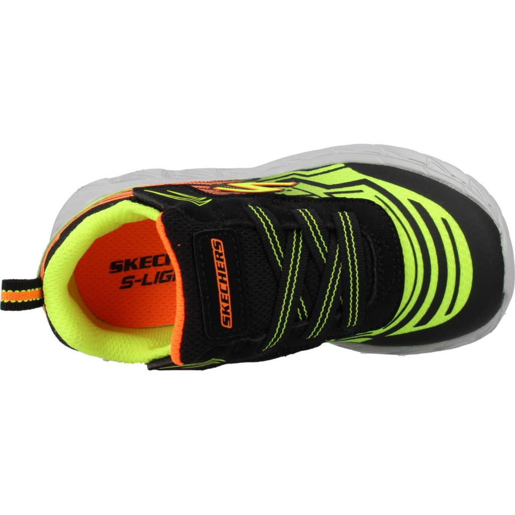SKECHERS MAGNA-LIGHTS en color NEGRO (7)