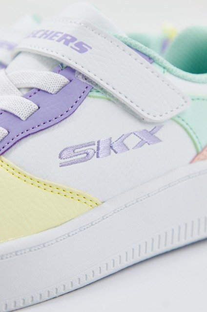 SKECHERS SPORT COURT en color BLANCO (4)