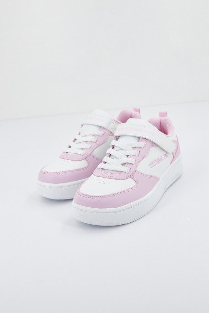 SKECHERS COURT en color ROSA (2)