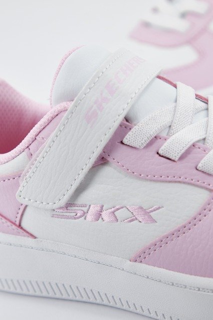 SKECHERS COURT en color ROSA (4)