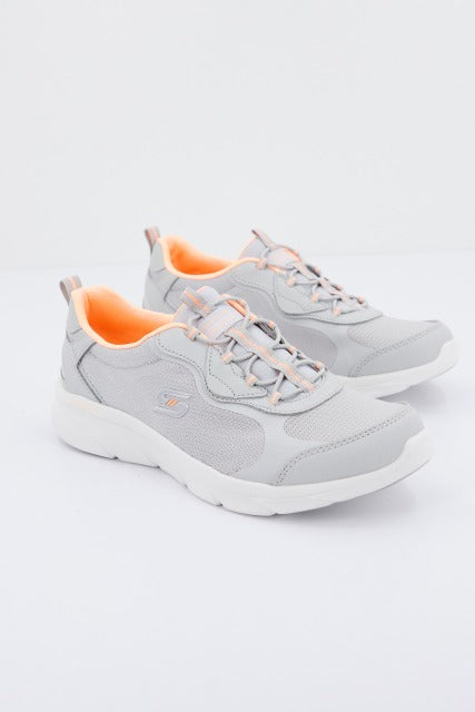 SKECHERS D'LUX COMFORT BLISS GALORE en color GRIS (2)