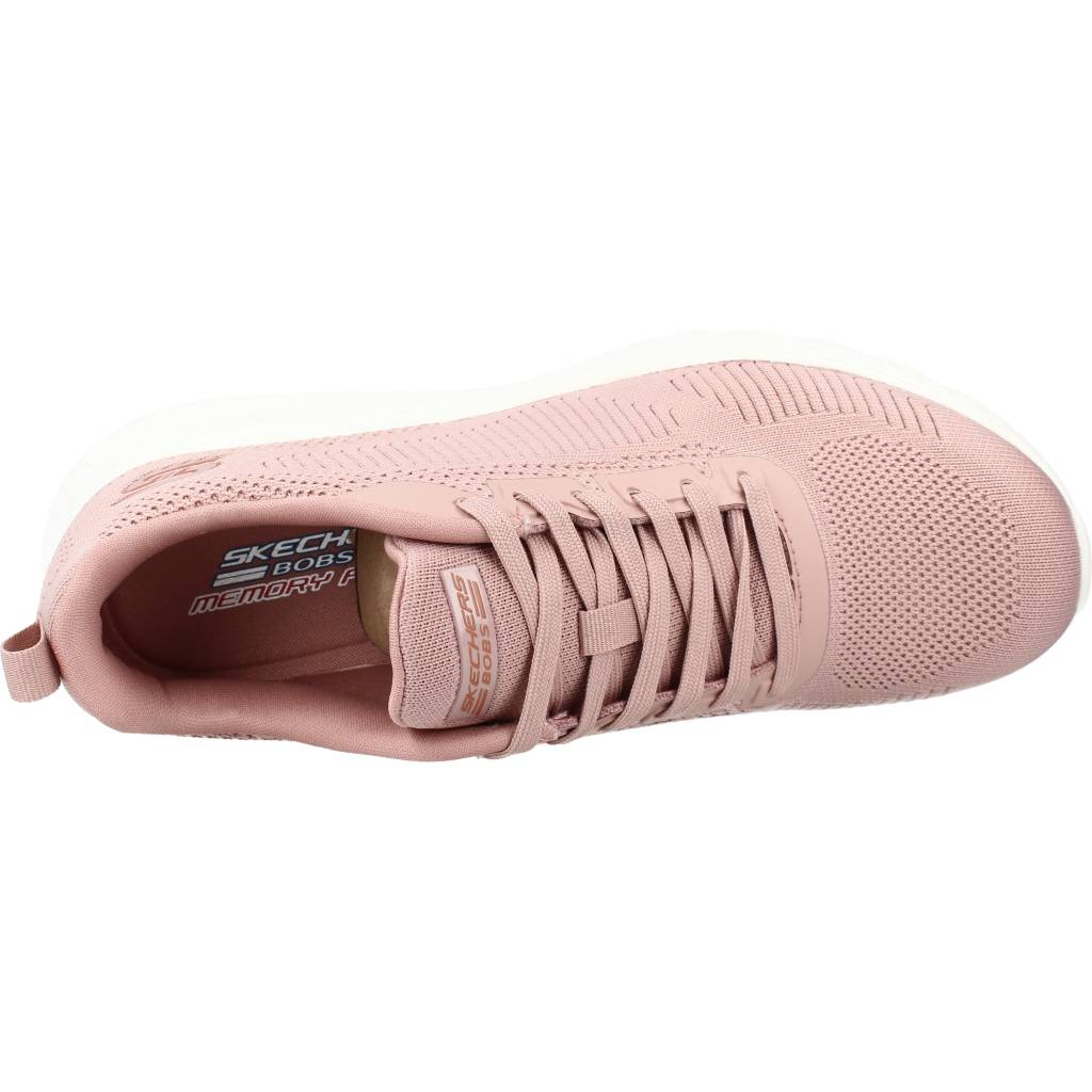 SKECHERS BOBS SQUAD en color ROSA (7)
