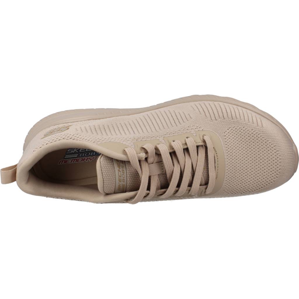 SKECHERS BOBS SQUAD CHAOS FACE OFF en color NUDE (7)