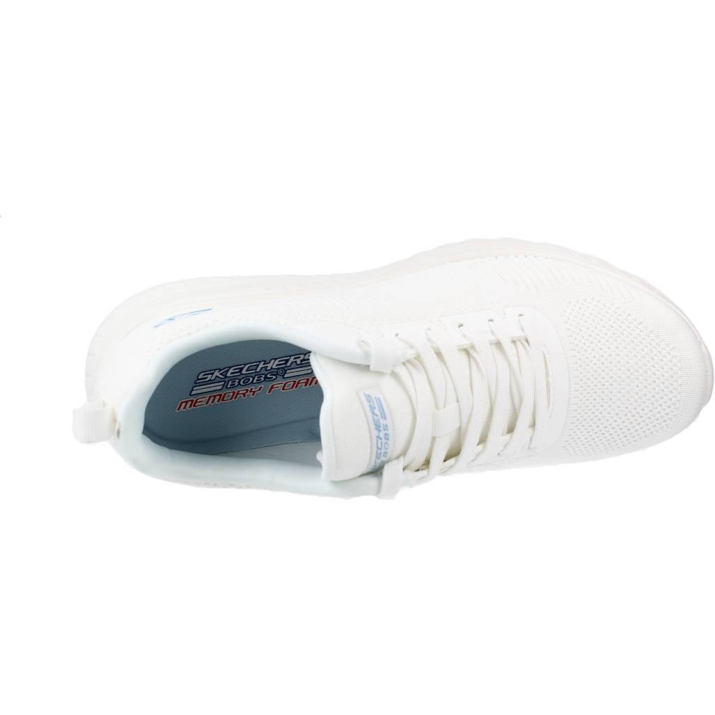 SKECHERS BOBS SQUAD en color BLANCO (7)