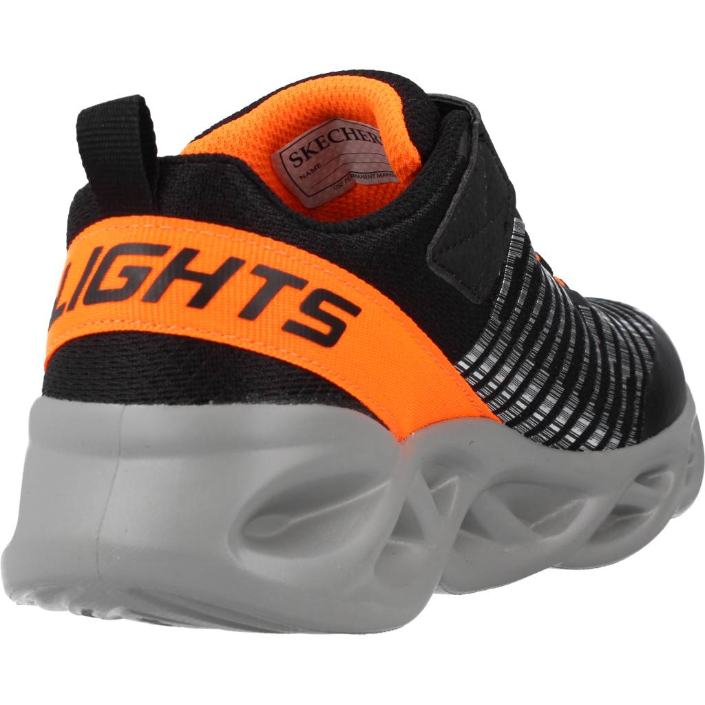 SKECHERS TWISTY BRIGHTS - NOVLO en color NEGRO (3)