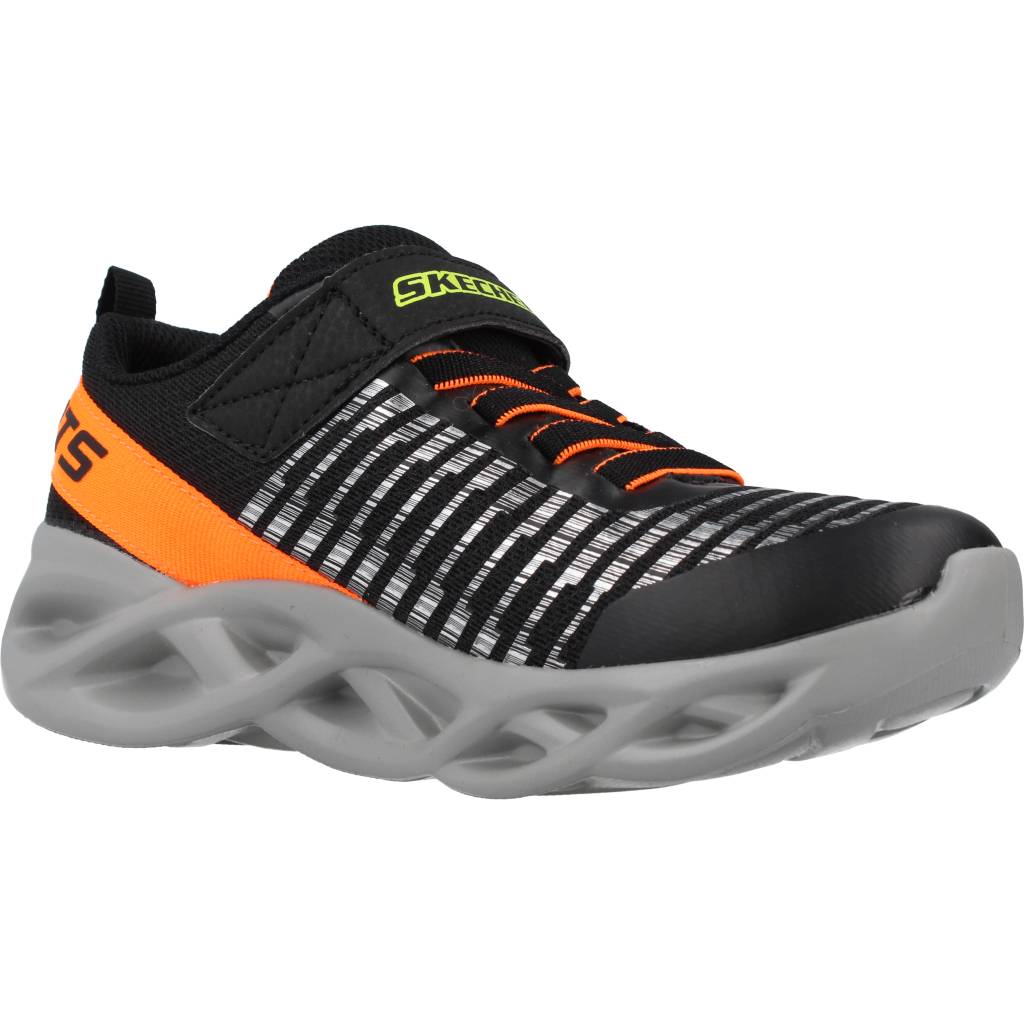 SKECHERS TWISTY BRIGHTS - NOVLO en color NEGRO (5)